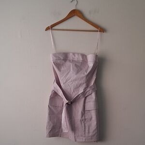 Abercrombie & Fitch Light Pink Strapless Dress